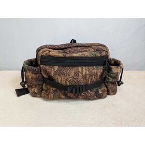 Camo Fleece Fanny Pack Waist Bag Pouch Outdoor Hunting Hiking Trail Gear